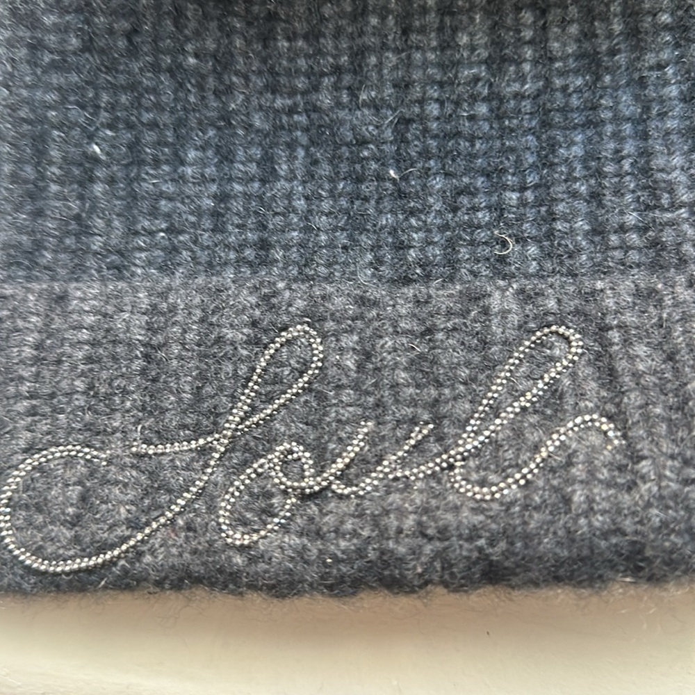 Brunello Cucinelli 100% Cashmere Beanie "Love" - Picture 4 of 4